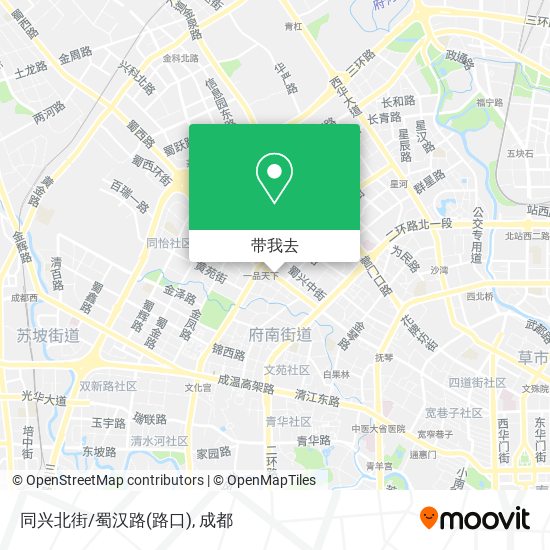 同兴北街/蜀汉路(路口)地图