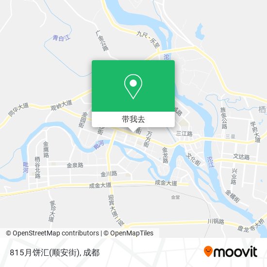 815月饼汇(顺安街)地图
