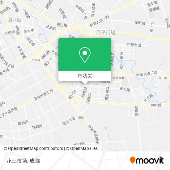花土市场地图