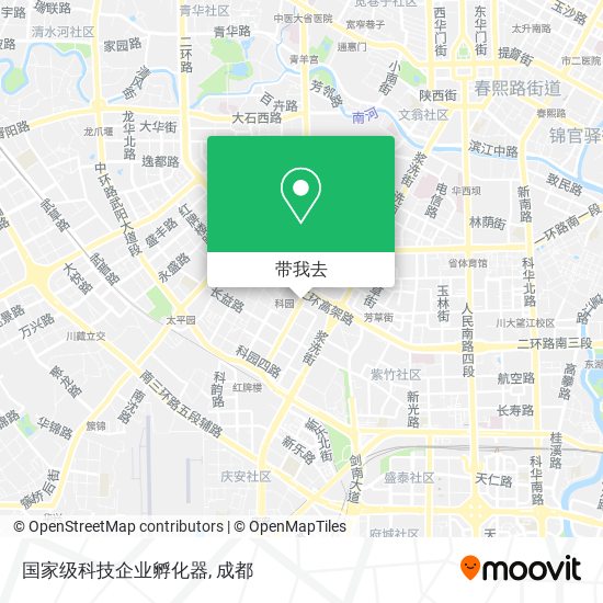 国家级科技企业孵化器地图