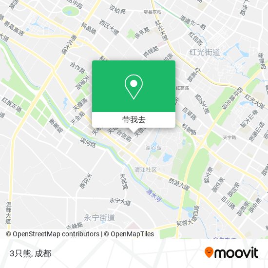 3只熊地图