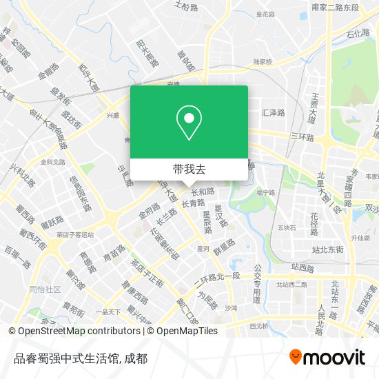 品睿蜀强中式生活馆地图