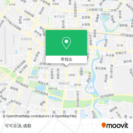 可可豆汤地图
