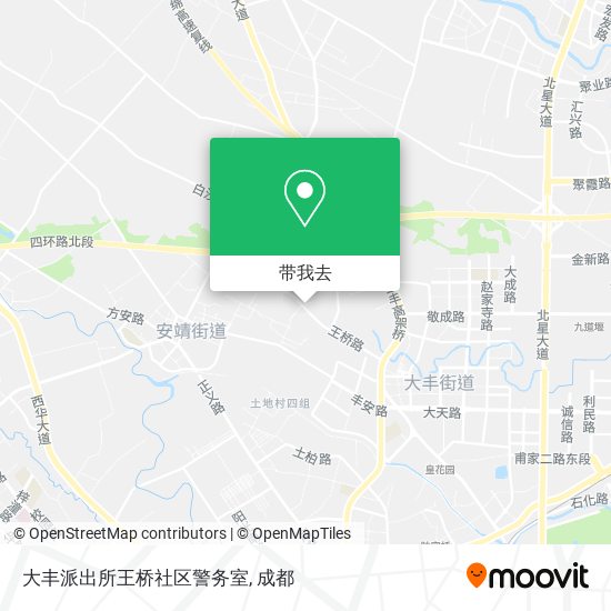 大丰派出所王桥社区警务室地图