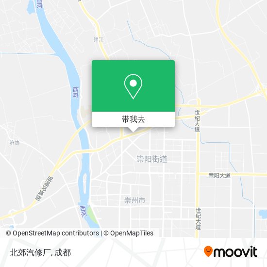 北郊汽修厂地图