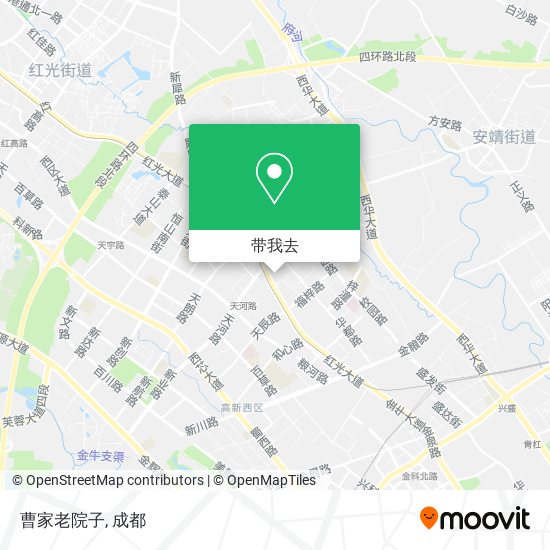 曹家老院子地图