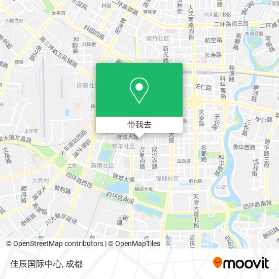佳辰国际中心地图