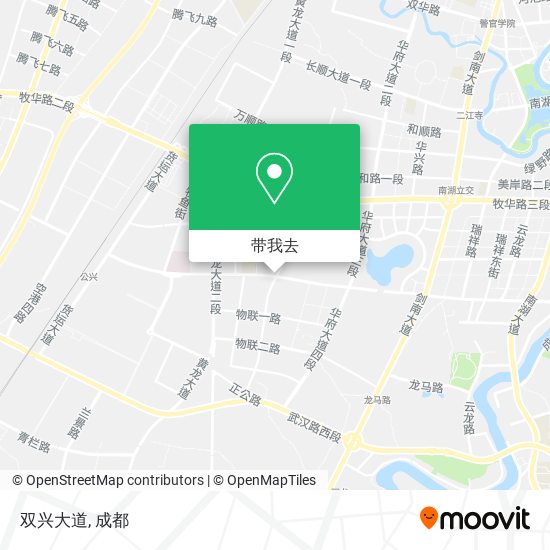 双兴大道地图
