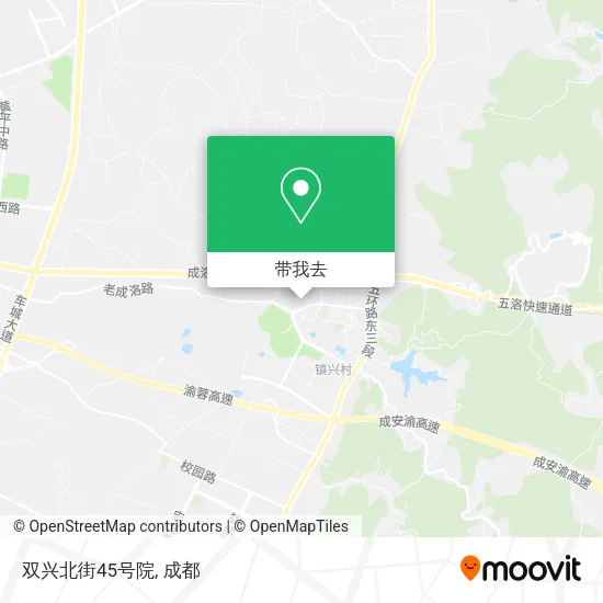 双兴北街45号院地图