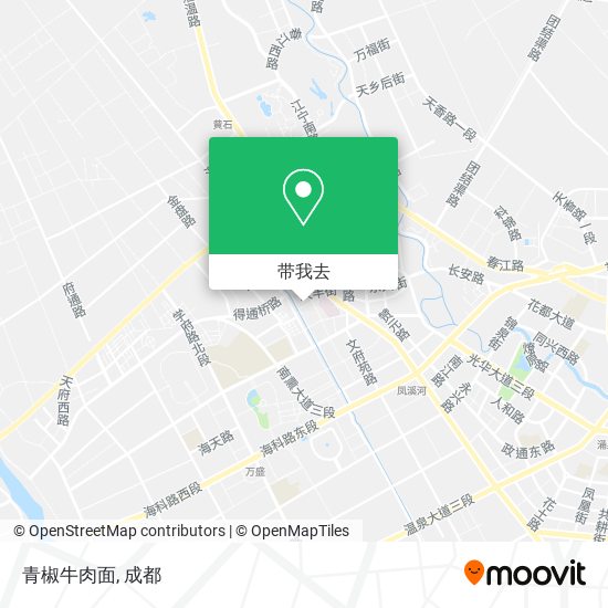青椒牛肉面地图
