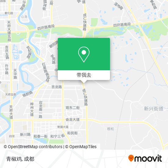青椒鸡地图