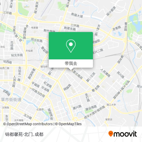 锦都馨苑-北门地图