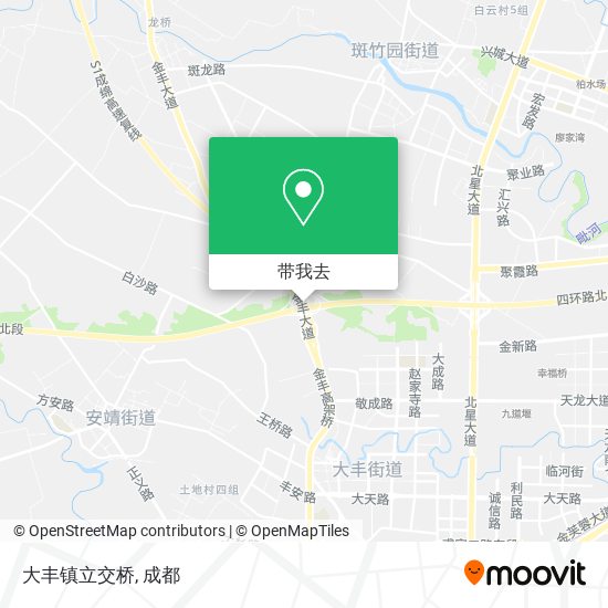 大丰镇立交桥地图