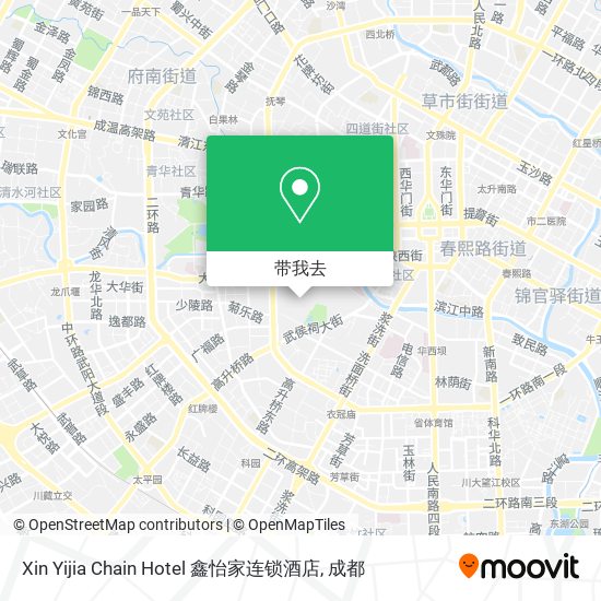 Xin Yijia Chain Hotel 鑫怡家连锁酒店地图