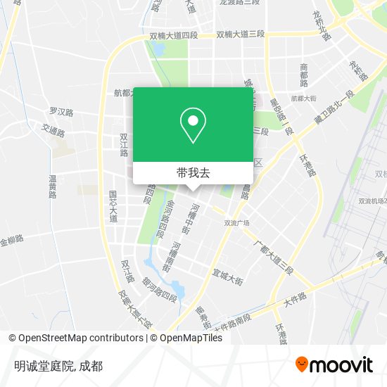 明诚堂庭院地图