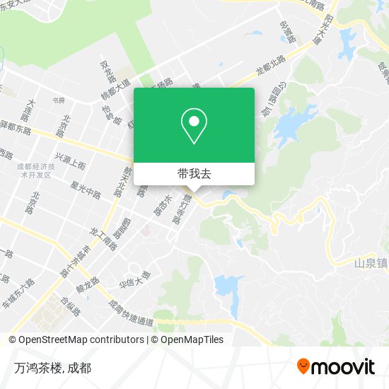 万鸿茶楼地图