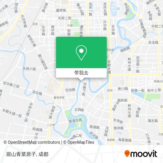 眉山青菜原子地图