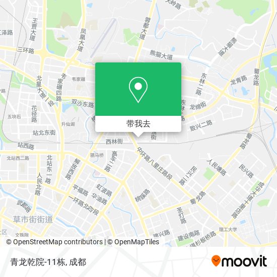 青龙乾院-11栋地图