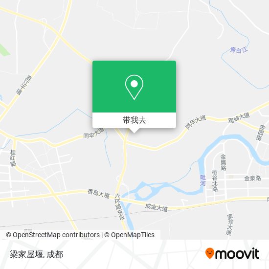 梁家屋堰地图