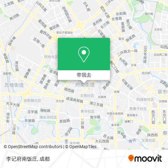 李记府南饭庄地图