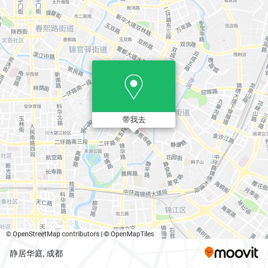 静居华庭地图