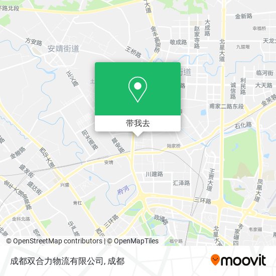 成都双合力物流有限公司地图