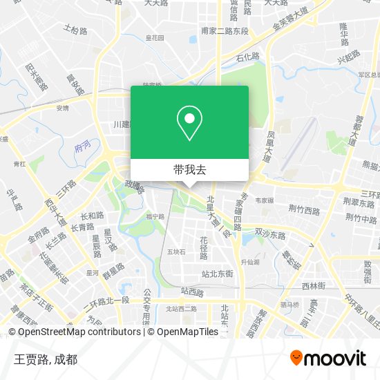 王贾路地图