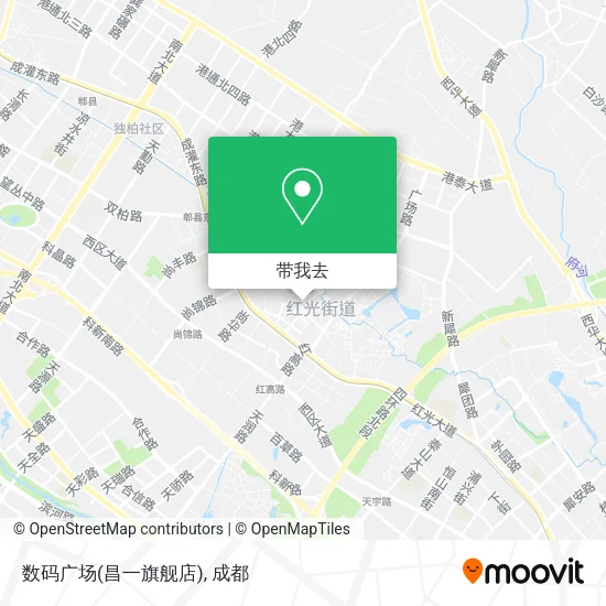 数码广场(昌一旗舰店)地图