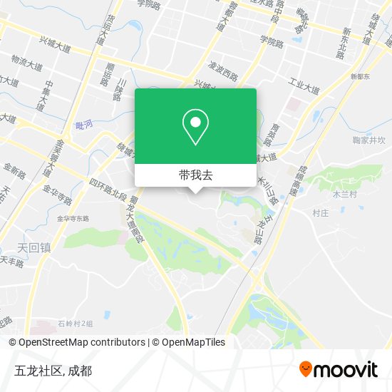 五龙社区地图