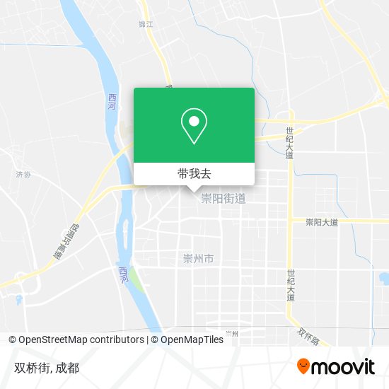 双桥街地图