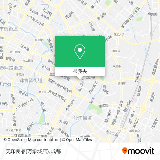 无印良品(万象城店)地图