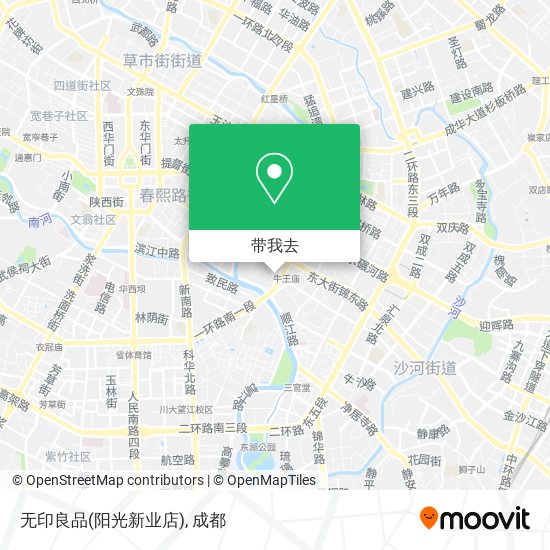 无印良品(阳光新业店)地图