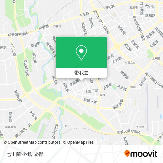 七里商业街地图