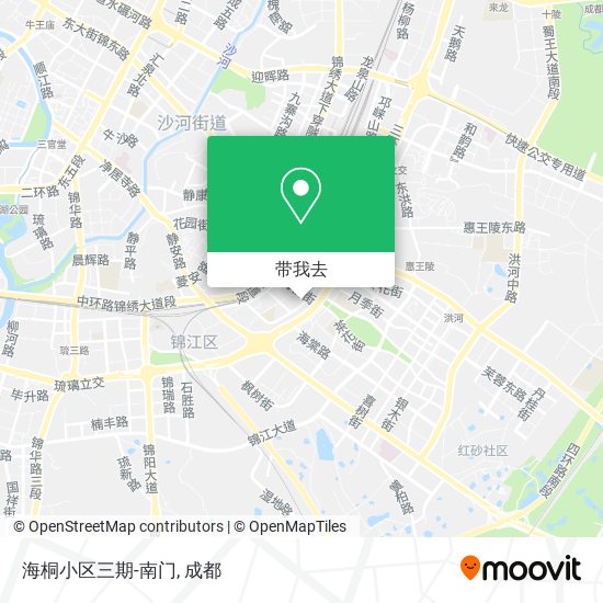 海桐小区三期-南门地图