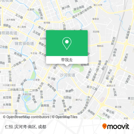仁恒.滨河湾-南区地图