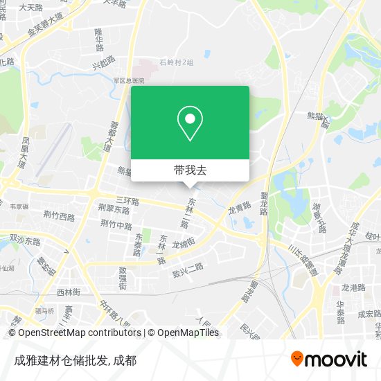 成雅建材仓储批发地图