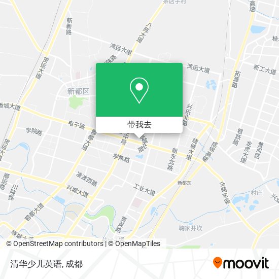 清华少儿英语地图