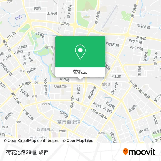 荷花池路28幢地图