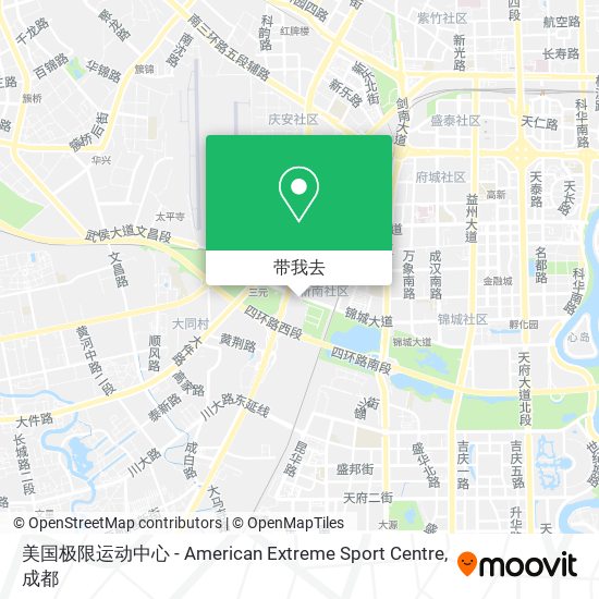 美国极限运动中心 - American Extreme Sport Centre地图