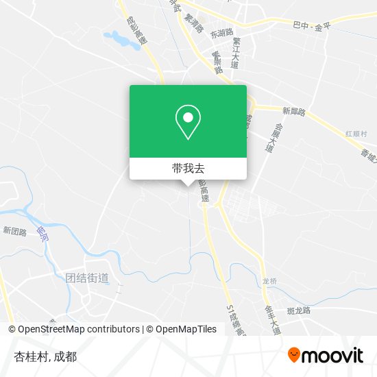杏桂村地图