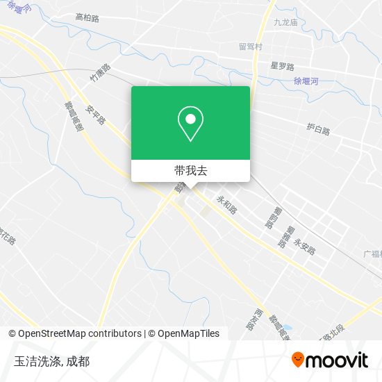 玉洁洗涤地图