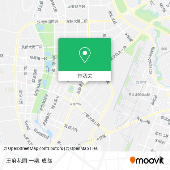 王府花园-一期地图