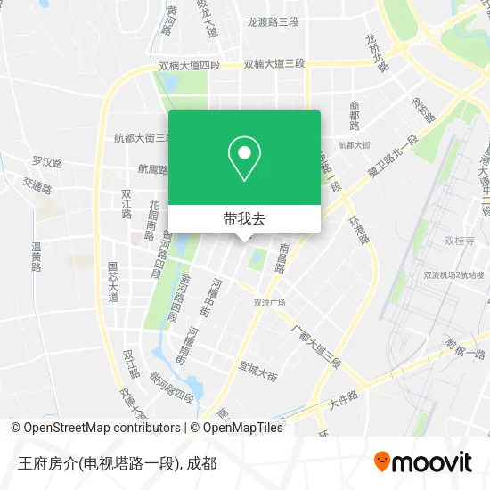 王府房介(电视塔路一段)地图