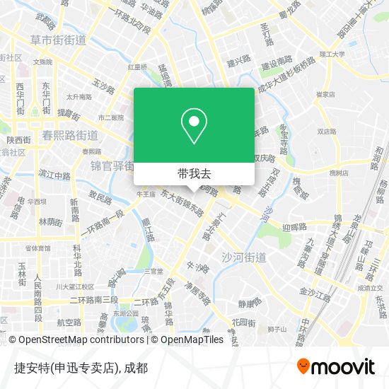 捷安特(申迅专卖店)地图
