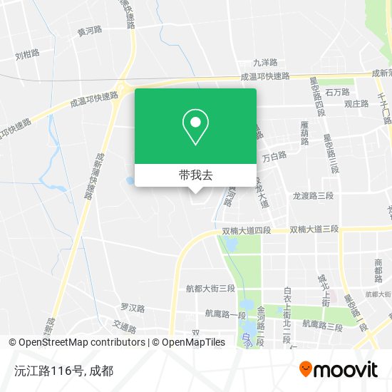 沅江路116号地图