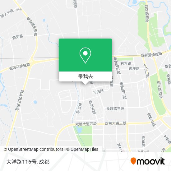 大洋路116号地图
