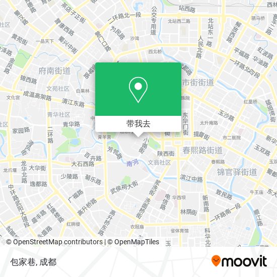 包家巷地图