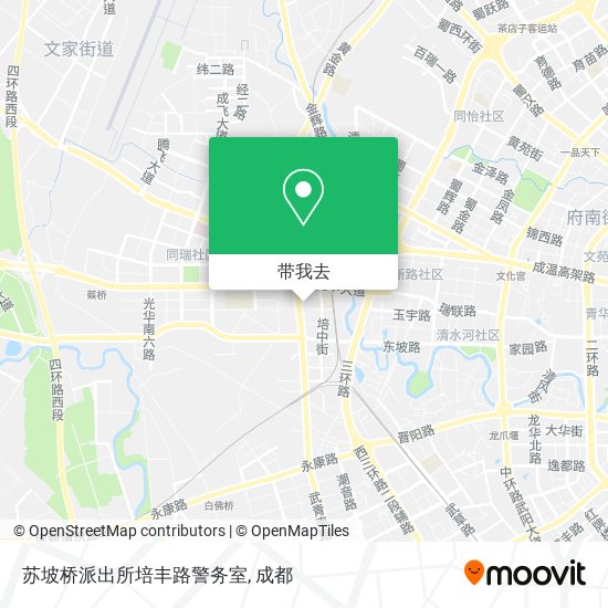苏坡桥派出所培丰路警务室地图