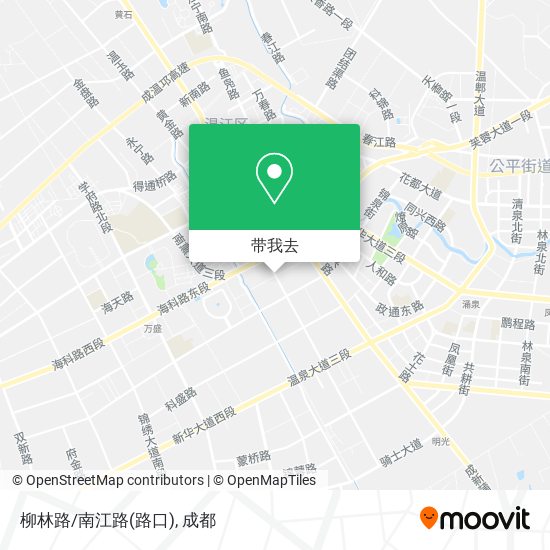 柳林路/南江路(路口)地图