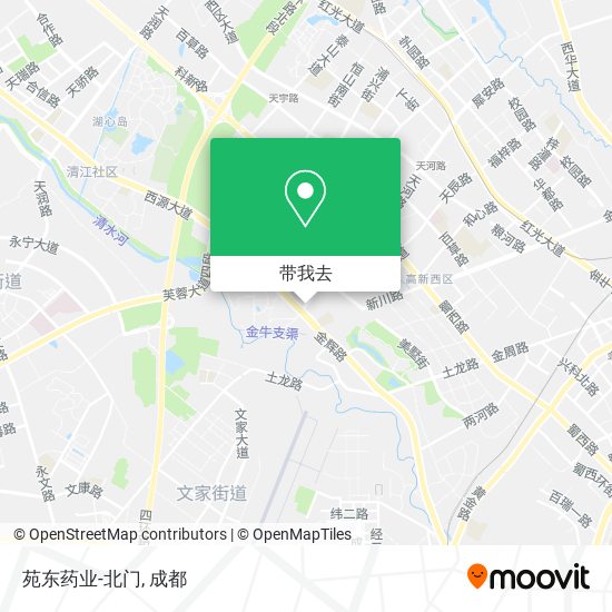 苑东药业-北门地图